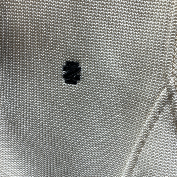 Izod fleece lined off white jacket - Picture 4 of 7